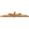 Ekena Millwork Kennewick Rough Sawn Timber Gable Bracket, Western Red Cedar, 108"W x 22"H x 6"D x 6"F, 5/12 Pitch GBW108X22X0606KEN00RWR - alternate 3